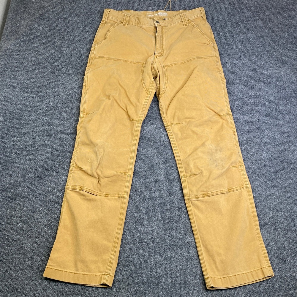 Carhartt 102802 Rugged Flex Relaxed Fit Double Front Utility Work Pants 34x32